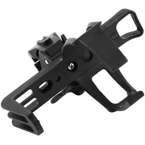 Portabicchiere per moto, staffa di montaggio per borraccia, adattatore nero