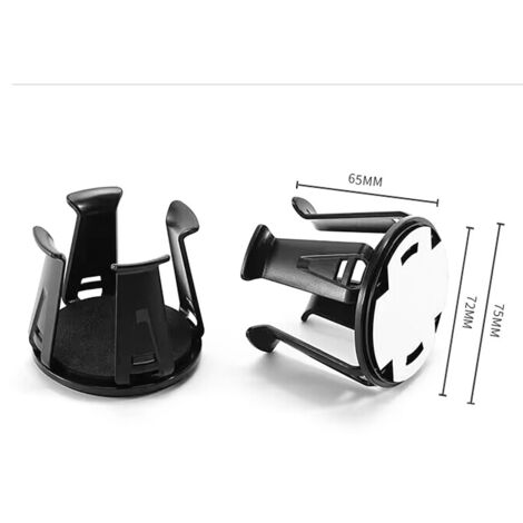Portabicchieri per auto da 2 pezzi, porta lattine universale per auto, porta lattine autoadesivo e porta bottiglie per interni auto, portabicchieri multifunzionale per tazze da caffè, bottiglie