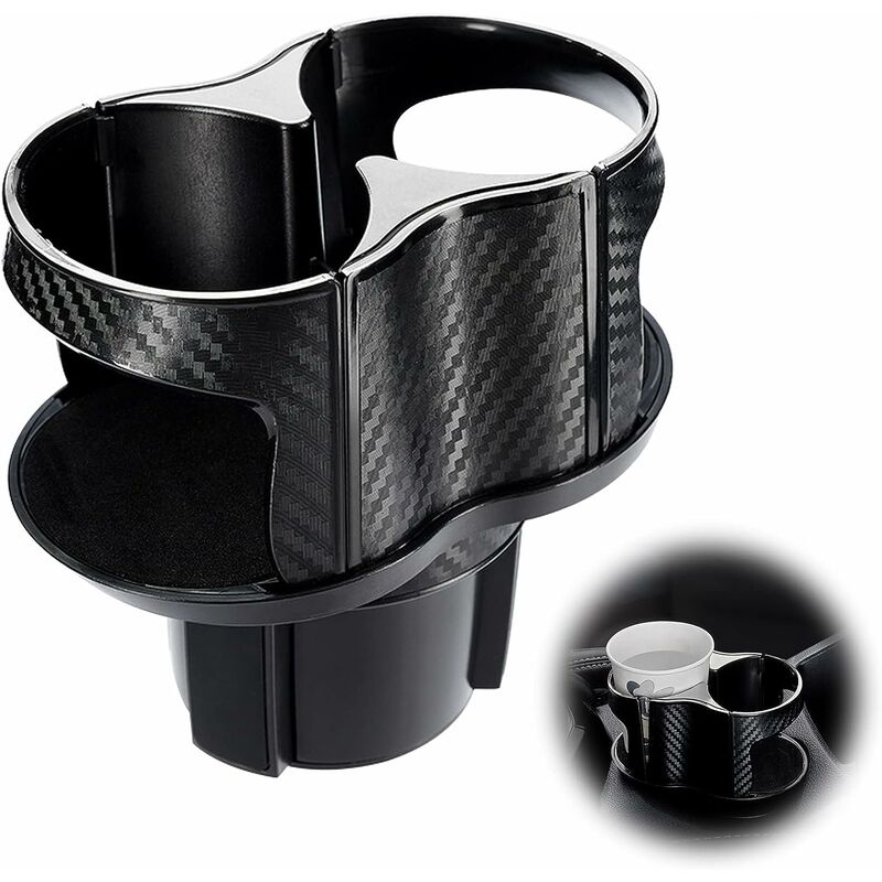 Portabicchieri per auto multifunzionale 2 in 1