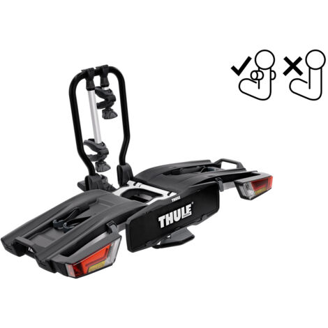 portabici da gancio traino fix4bike thule "easyfold xt f" 2 biciclette