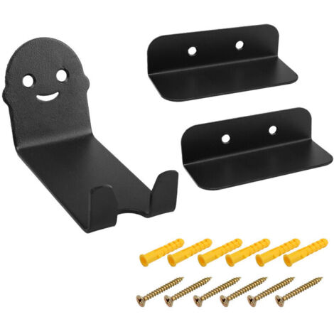 Portabicicletas de 3 piezas para montaje en pared fabricado en acero (eje pedalier, soporte de rueda)