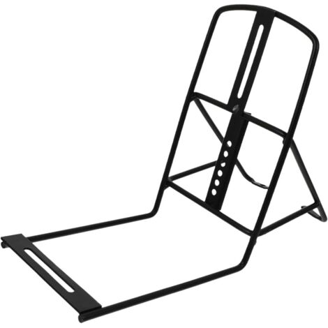 Portabicicletas delantero, soporte para horquilla, cesta estable y fácil de instalar