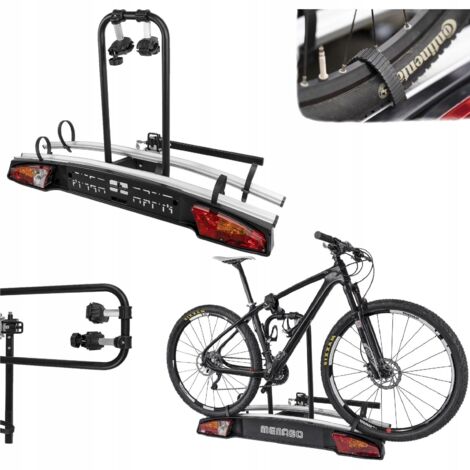 Portabiciclette MENABO Merak Tipo Q per 2 biciclette