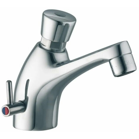 Porta&Bini - Rubinetto Collo Cigno Con Miscelatore Temporizzato 15 Secondi