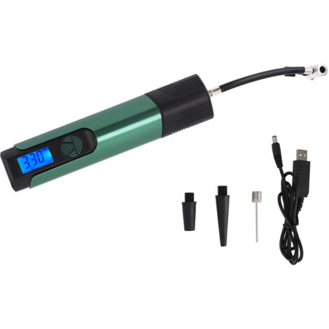 Portable Air Pump Intelligent Digital Display Multifunctional Handheld Tire Inflator for Cars Bikes Motorbikes Balls