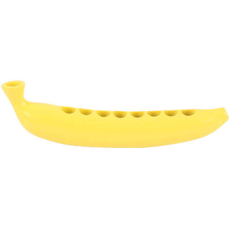 Portable Banana Candle Holder 8 Holes Portable Attractive Banana Themed Candle Holder for Home Decoration