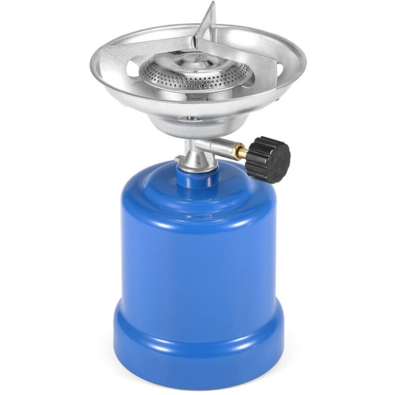 Portable Camping Stove Gas Tank Stove Propane Camp Stove with Adjustable Burner for Outdoor,model: Mode 1