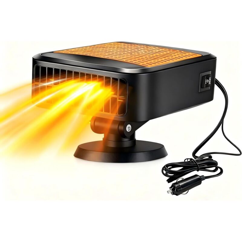 Image of Portable car heater fan, 200W fast&hellip;