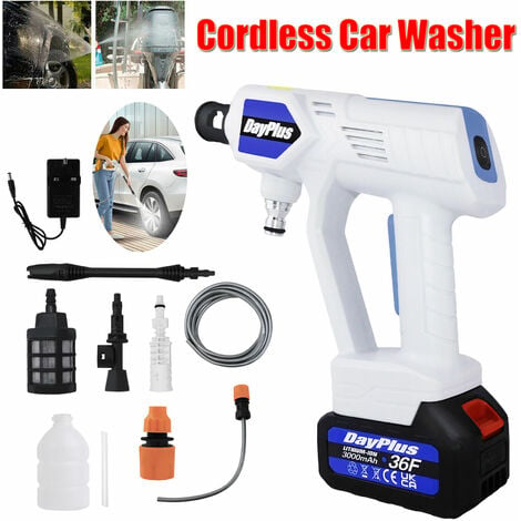 4000 Psi High Pressure Wash Gun With 5 Water Nozzle Tips, Car Wash Gun  Cleaning Gun For Car Cleaning