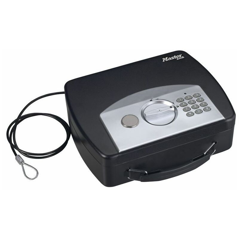 Portable Digital Safe with Cable MLKP008EML