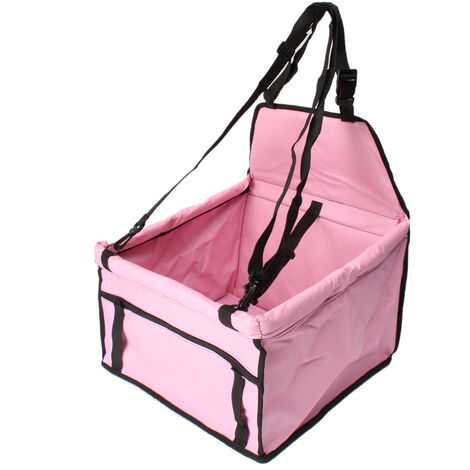 Portable Dog Car Seat Belt Booster Carrier Bag
