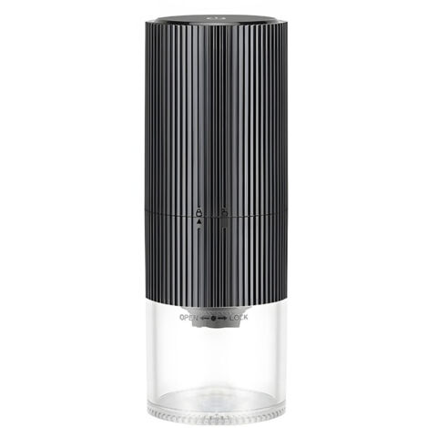 Portable Electric Burr Coffee Grinder Type-C Rechargeable Stainless Steel Core Cordless Burr Grinder with Multi Grind Setting LED Display Touchscreen Automatic Coffee Bean Grinder for Drip Coffee /