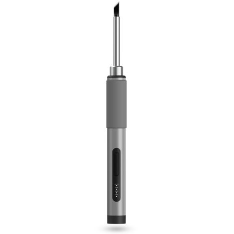 Portable Electric Soldering Iron Multifunctional Intelligent Soldering Welding Pen with 300-400℃ Temperature Adjustment Function for Soldering Repairing and Maintenance Use