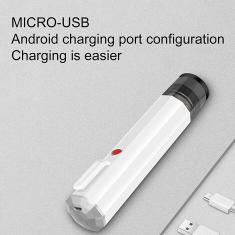 Portable Electric Vacuum Preservation Machine Household Packaging Stack Sealer White