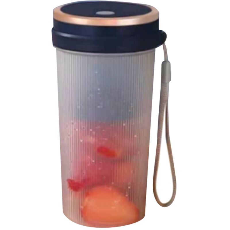 Portable éLectrique Juicer USB Rechargeable Handheld Smoothie Blender Fruit Mixers Food Juice Maker Machine,Bleu