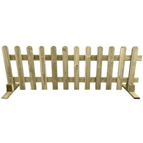 High Ruby Pointed Top Picket Pales 600mm Treated Wooden Fencing 2ft 50