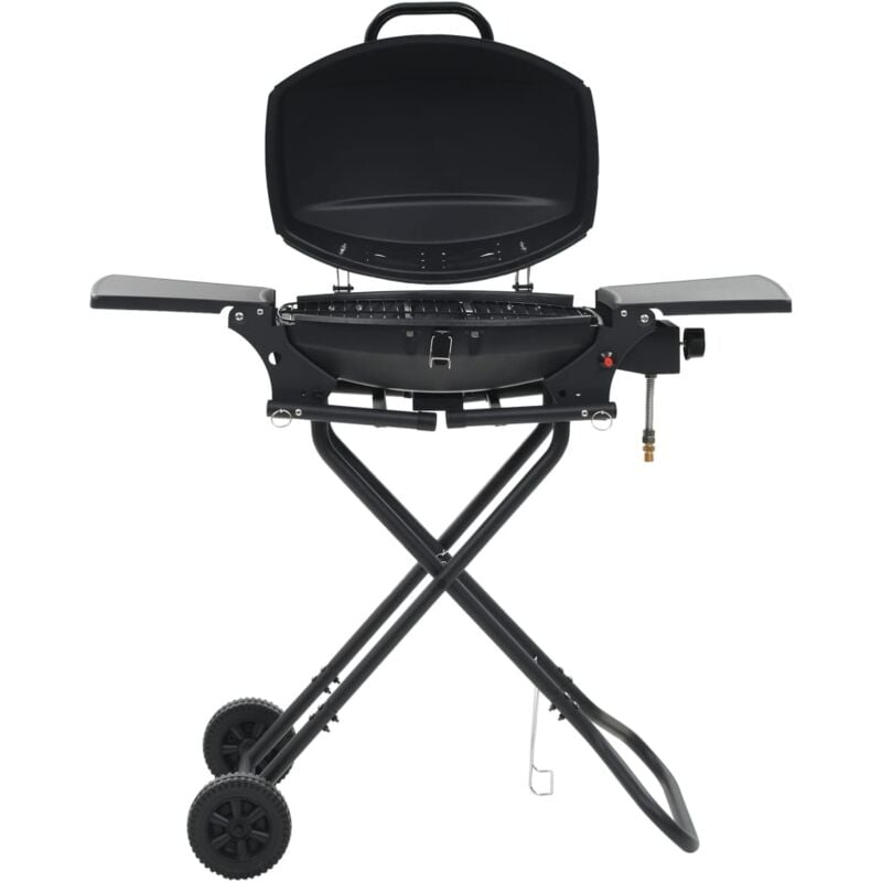 Vidaxl - Portable Gas bbq Grill with Cooking Zone Black