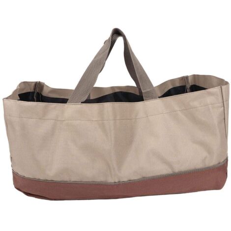 Portable Grande Capacité Oxford Bûches En Tissu Sac De Transport Brindilles Sac De Stockage De La Direction Sac De Bois De Chauffage et Log Tote pour Cheminées