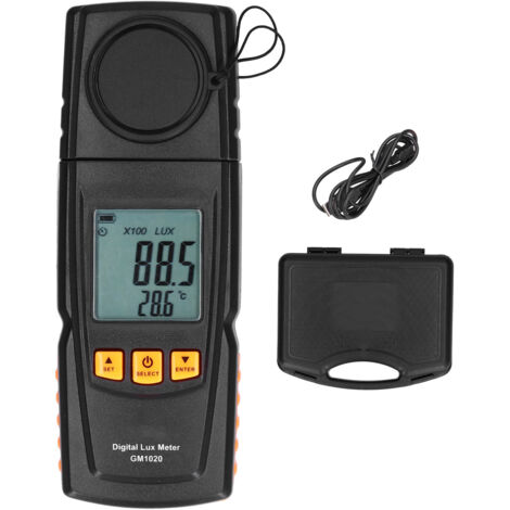 Portable Illuminance Meter 0.1LX HighAccuracy Light Intensity Low Light Meter Testing Tool