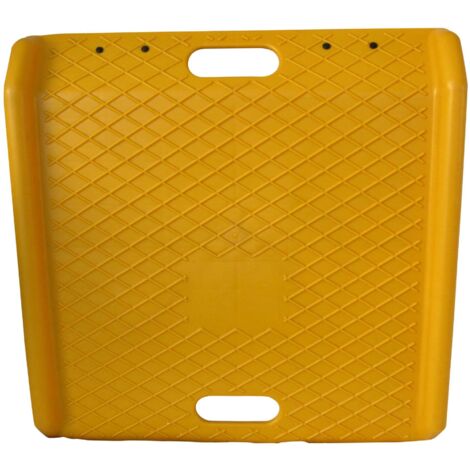 Portable Kerb Ramp 450KG (Curb Step Hand Truck Temporary Access Threshold Pedestrian Gutter Plastic)