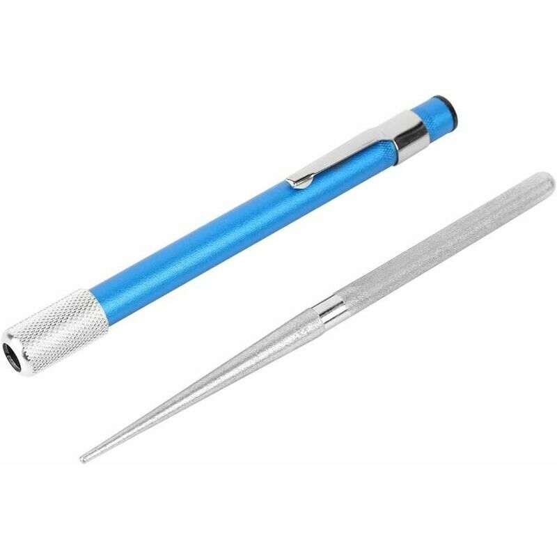 Hoopzi - Portable knife sharpeners, pocket knife sharpener manual scissor sharpeners diamond hook blade sharpener