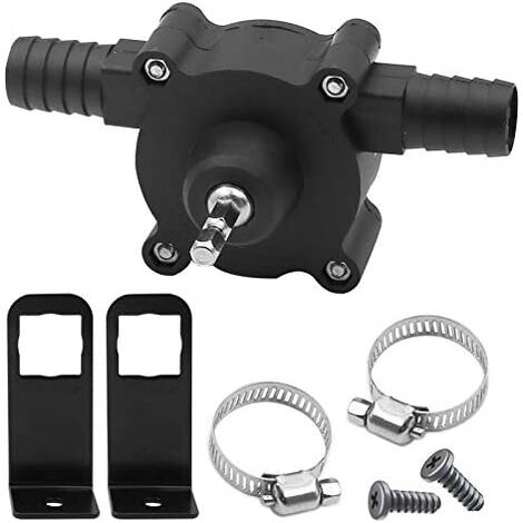Portable Mini Perceuse Électrique Pompe Perceuse À Main Alimenté Pompe À Eau Moteurs Diesel Huile Liquide Eau Main Pompes De Transfert Auto-Amorçantes Vitesse De Pompage Rapide