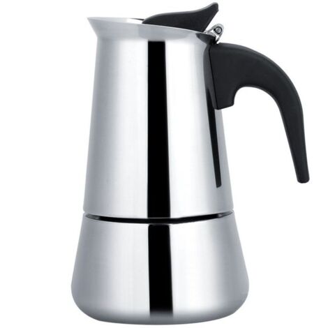 PORTABLE Moka MAKER MAKER CAFET-MACK - 100 Ml de Moka, Conception Compacte pour le Brassage à Domicile, Opération Facile (300ML)