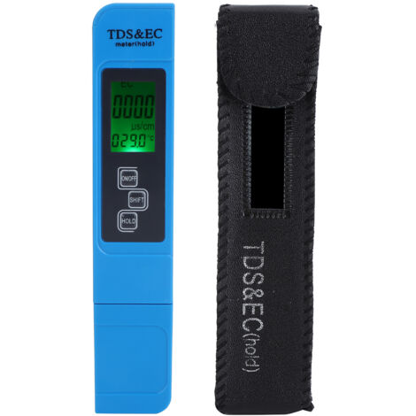 Portable Pen Type Digital TDS EC Meter Electrical Conductivity Tester Water Quality TestBacklight