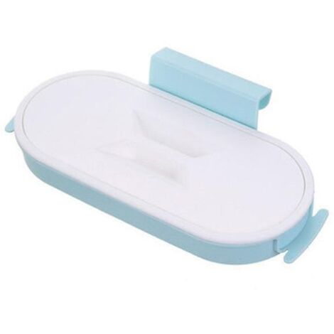 Portable Plastique Poubelle Sac Suspendu Cuisine Poubelle Rangement Rack Sac Crochet Affouiller Pad Dry Shelf Hold