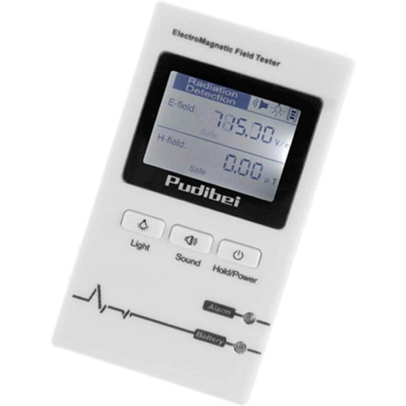 Portable Professionnel Portable EMF mètre détecteur de rayonnement électromagnétique testeur d'onde électromagnétique testeur de rayonnement Improve