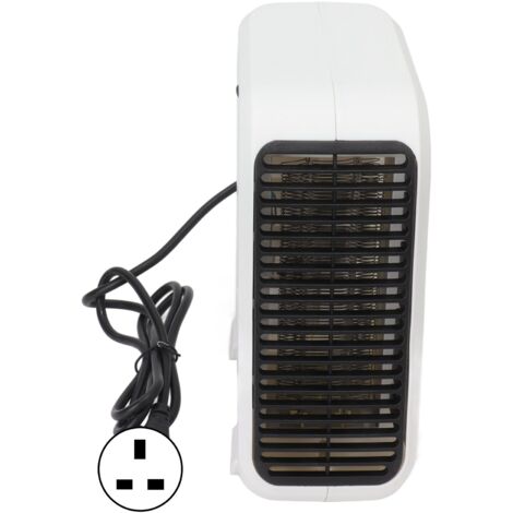 Portable Space Heater Fast Heating Mini Air Heater Office Desktop Electric Heater Fan 220V UK Plug