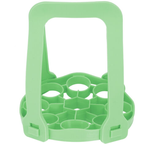 Portable Steaming Basket Multifunctional Steamed Egg Holder Shelf Rack Kitchen SuppliesGreen