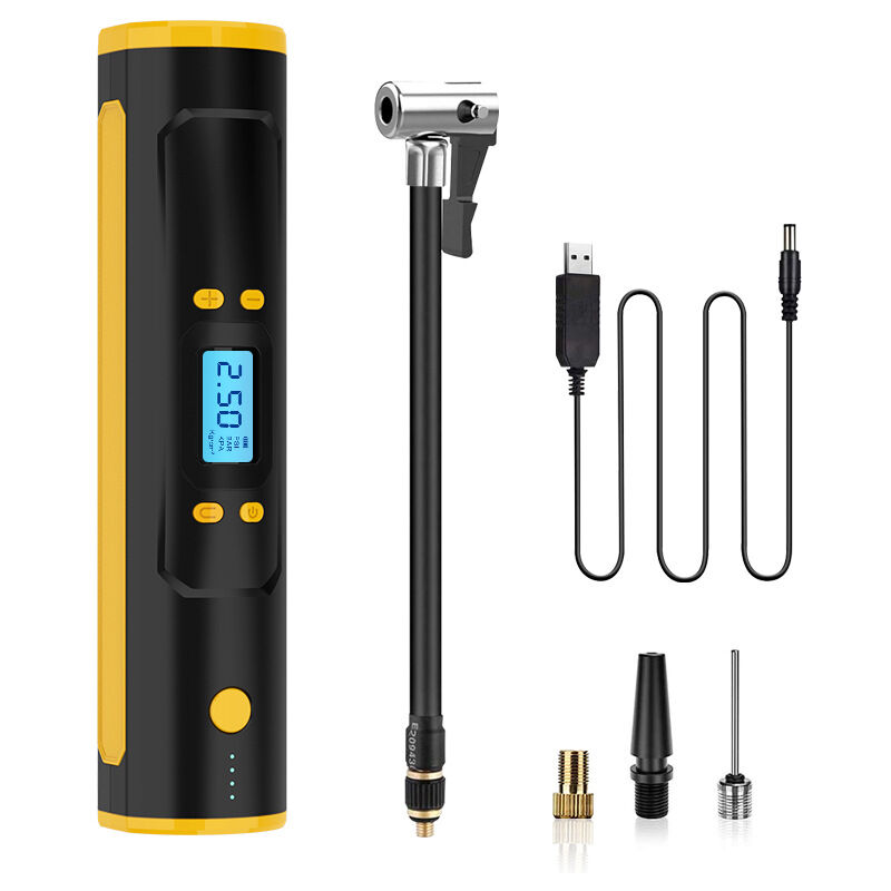 Tinor - Portable Tire Inflator Air Compressor, 150PSI Fast Inflation & Cordless, Car Tire Air Pump with 6000mAh Rechargeable Battery, Bike Pump for