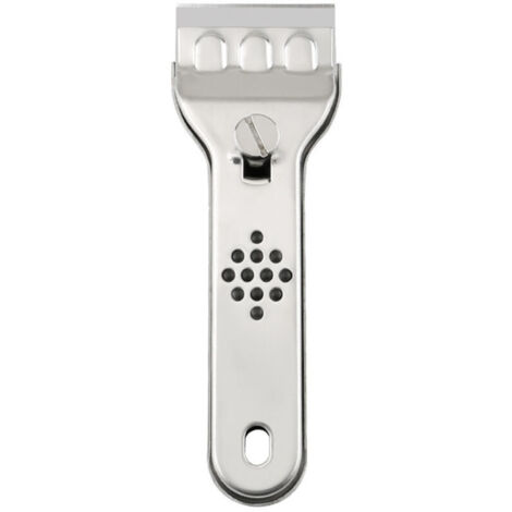 Portable verre outil de nettoyage ménage décontamination pelle enlèvement grattoir lames ensembles pour mur carrelage cuisine poêle nouveau 1pc argent