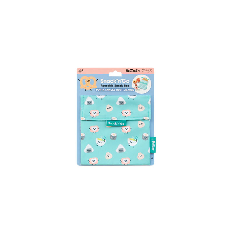 

Portabocadillos/Frutas Bolsa Snack'N'Go Roll'Eat WONDERFUL - SURTIDOS