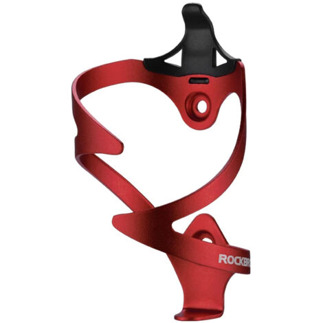 Portaborraccia per bicicletta in alluminio - rosso