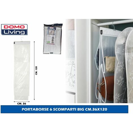 BIGHOUSE IT PORTA BORSE A 6 SCOMPARTI GRANDI