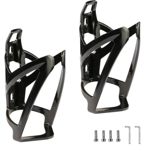 Portabotellas de dos piezas para bicicletas, portavasos ligero para bicicletas de montaña y de carretera.