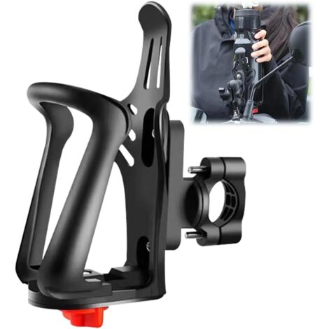 Portabotellas para bicicleta, portavasos para motocicleta, portabotellas para bicicleta, portabotellas para cuadro y manillar, portabotellas para bicicleta, MTB, scooter, bicicleta de carretera, coche