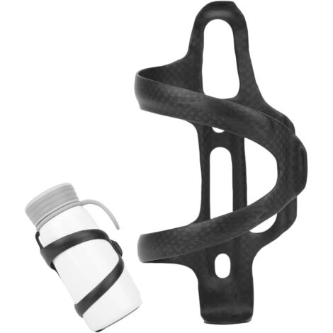 Portabotellas para bicicleta, robusto portabotellas de carbono con brazo giratorio de 360 grados para bicicletas de montaña y de carretera.