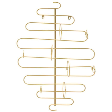 Portabottiglie da Muro 53x13x72 cm in Metallo