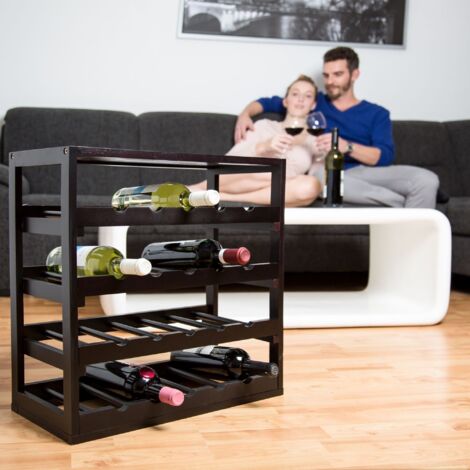 Portabottiglie in legno 88309