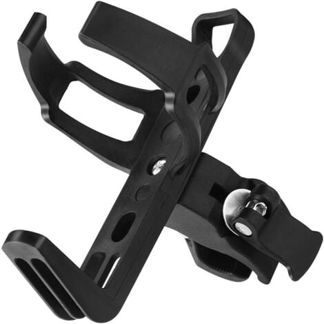 Portabottiglie per bicicletta, accessori portatili per auto, rotazione di 360 gradi, portabicchieri - Nero-RAPANDA