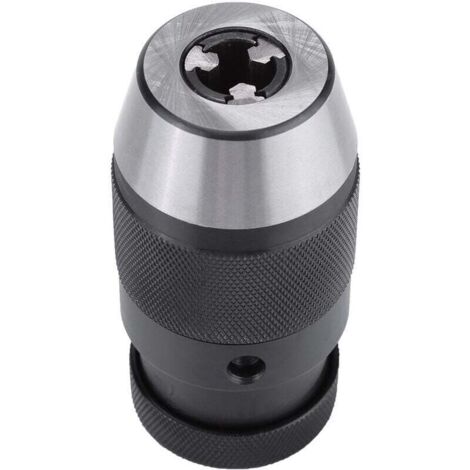 Portabrocas, 1 pieza MT2-B16 de 1-16 mm, 1/2", sin llave, de acero B16, autoajustable, para torno eléctrico.