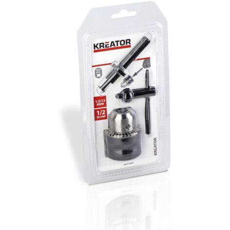 Portabrocas con llave de 13 mm con adaptador SDS Kreator