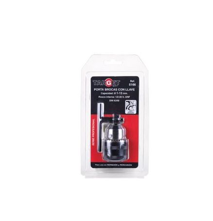 Portabrocas con llave Target