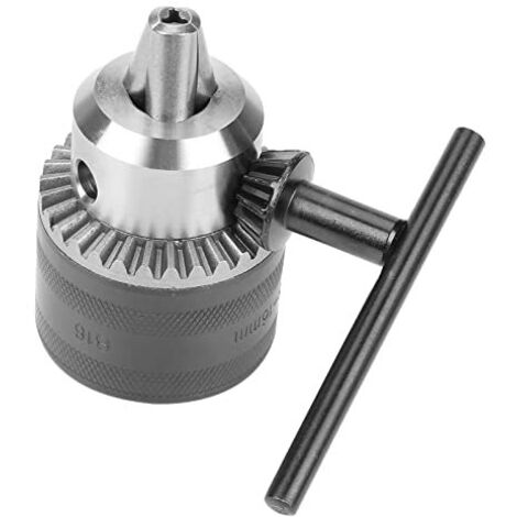 Portabrocas de 3-16 mm con mini llave, portabrocas eléctrico para tornos y taladradoras (3-16 mm [B16])