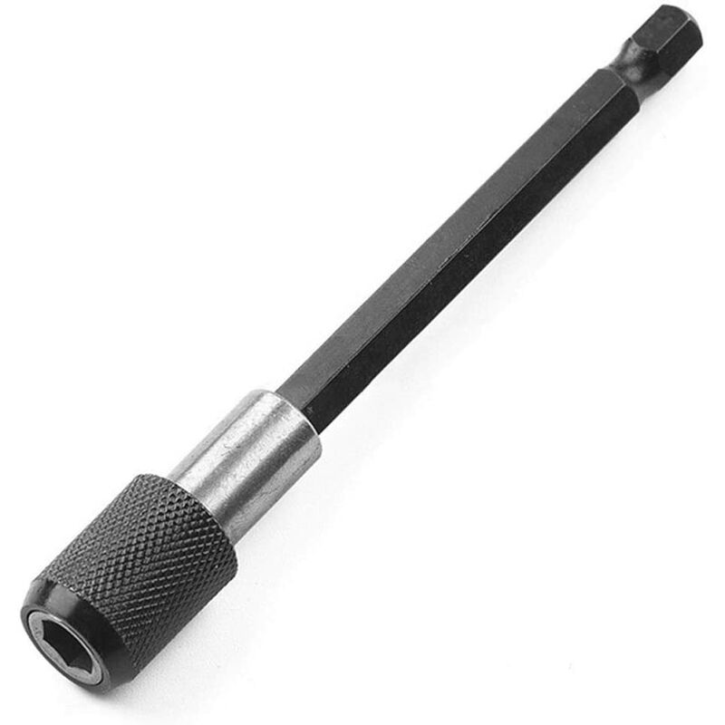 

Portabrocas de destornillador magnético Vástago hexagonal de 1/4 de pulgada Juego de extensión de brocas de cambio rápido Adaptador de portabrocas de