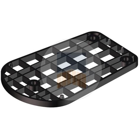 Portac – Cale pour roue en composite épaisseur 10mm – Hauteur 50mm – Résistante à la corrosion – Pour chantiers humides