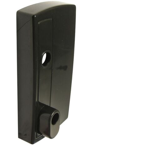 PORTAC Enjoliveur composite pour serrure en applique Finition: Noir Ral 9005